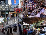 Kathmandu 02 03 Thamel Stores And Restaurants Some call Thamel a ghetto, but after a long trek I call it a refuge. You can buy almost anything you need from trekking equipment, to trekking books, and embroidered t-shirts. I often eat at North Field Caf�.